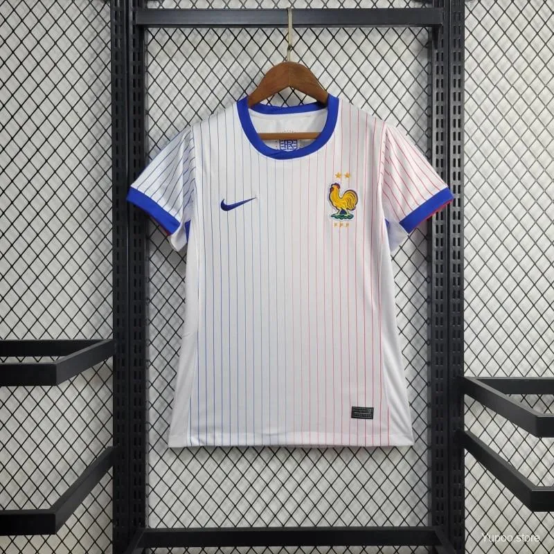 Camiseta Francia 2024/25 VISITANTE MANGA CORTA VERSION FAN